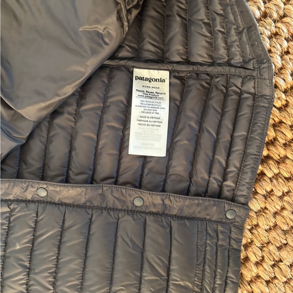 Grey Patagonia Lightweight Quilted Puffer Vest - Picture 3 of 4